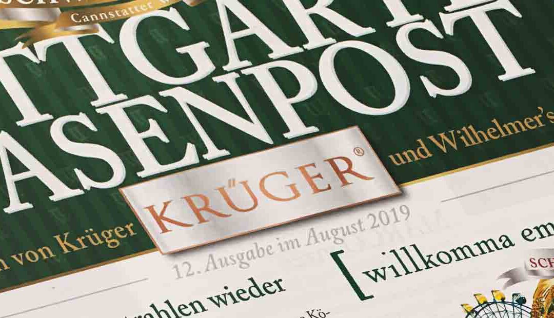 Festzeitung für Wilhelmer Gastronomie GmbH
